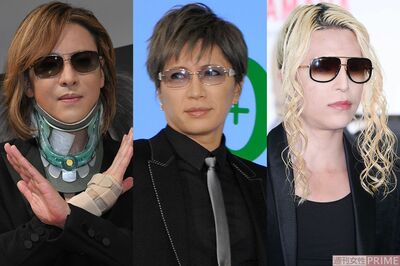 （左から）YOSHIKI、Gackt、ROLAND