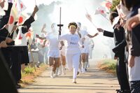 『ひよっこ』ナレーションの増田明美、役者としても聖火リレーで疾走