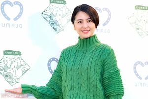 「UMAJOピクニックパーク」トークショーに登場した長澤まさみ（22年撮影）