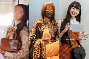 左からKoki,、工藤静香、Cocomi（公式インスタグラムより）