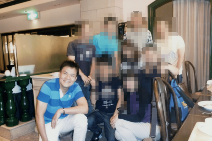 医大時代の友人や、パートナーの大学時代の友人も集まり、支えてくれた