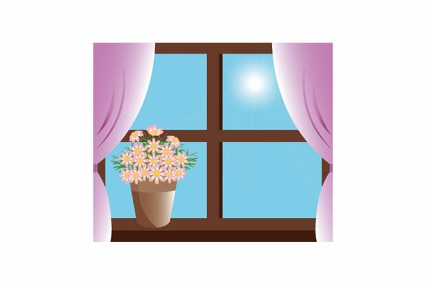 日当たりのいい場所。※画像はイメージです