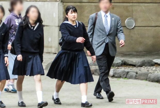 「オール学習院の集い」から帰宅される愛子さま