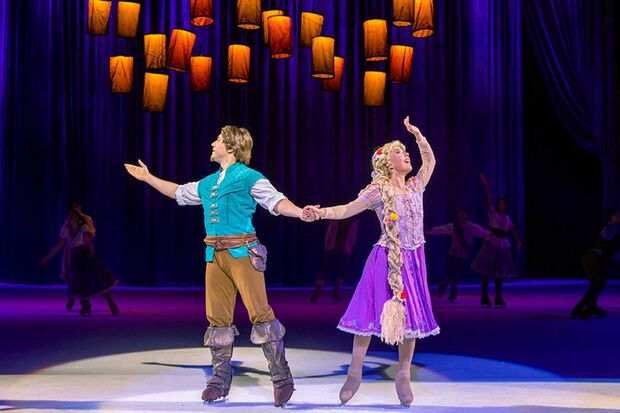 ショーの様子（『ディズニー・オン・アイス』の公式ホームページより）