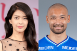 今年4月22日に発表された、サッカー元日本代表の川又堅碁（写真/Jリーグ公式サイトより）と、女優の田中道子