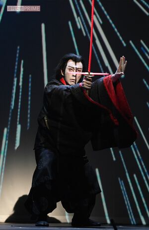 2019年11月、一夜限りの『スター・ウォーズ歌舞伎』に出演した市川海老蔵