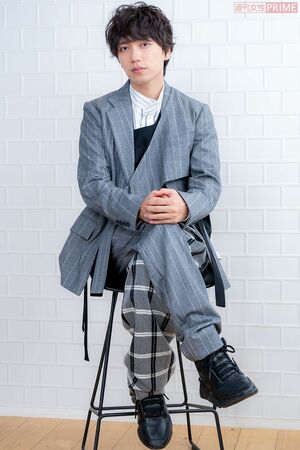 山崎育三郎　撮影／高梨俊浩