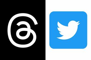 ツイッター（右）からスレッズ（左）に乗り換えるユーザー続出!?