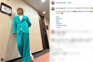 『ノンストップ！』に出演したISSA（本人インスタグラムより）