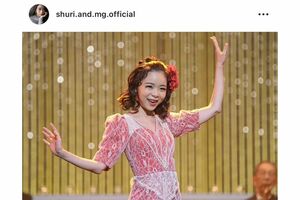 『ブギウギ』での好演が話題となった趣里（本人インスタグラムより）