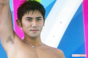 当時のアイドルたちが水着姿で出演し、大人気だった『アイドル水泳大会』で。ビジュアルに似合わずグループの中ではお調子者だった