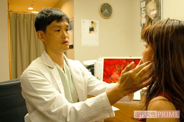 「だいぶ咬筋が発達してますね」と呂先生