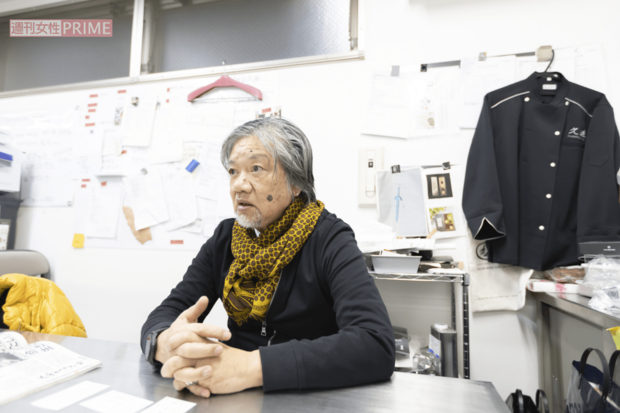 「コックコートはめったに着ないよ」と野口さん。撮影／齋藤周造