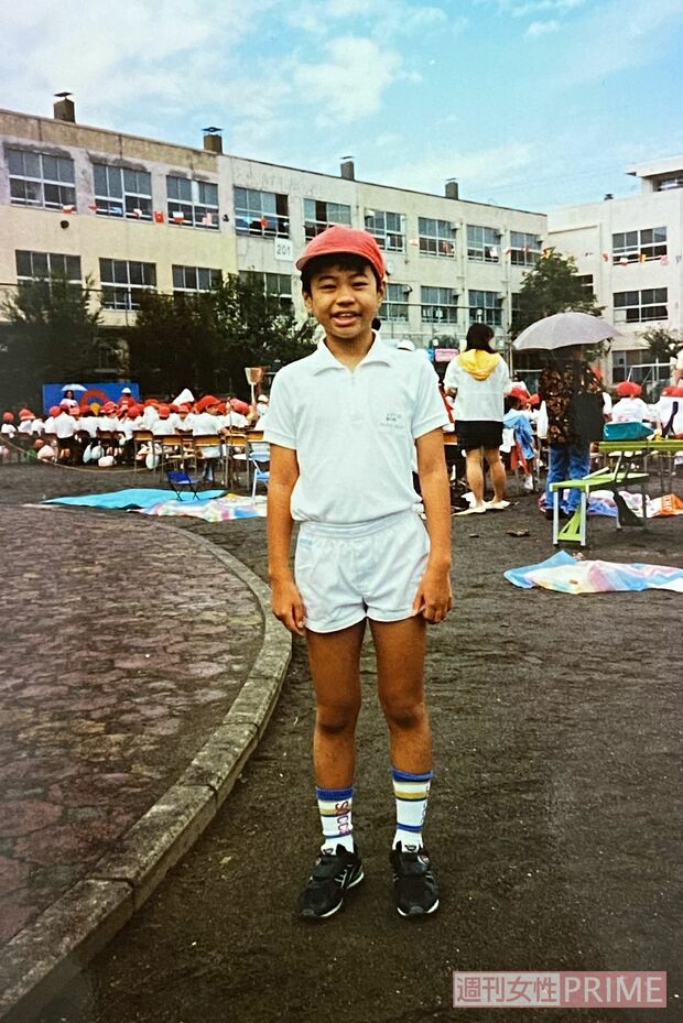 小学生時代のリトさん。発達障害ゆえに困ることはなく、障害自体もほとんど知られていなかった