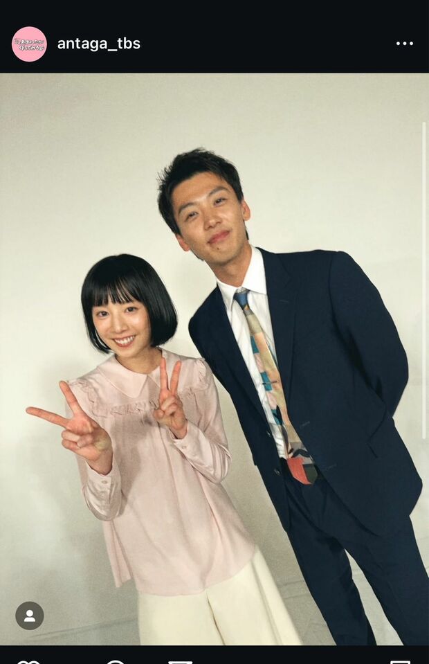 TBSドラマ『じゃあ、あんたが作ってみろよ』公式インスタグラムに投稿された撮影のオフショット