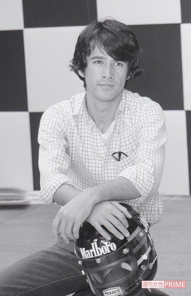 草刈正雄。資生堂専属モデルとして人気を集めていた'72年撮影