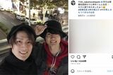 中村隼人のインスタグラムより、同級生・神木隆之介とのツーショット