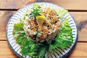 さばと新しょうがのちらし寿司