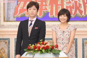 本番！
この回のMCはフットボールアワーの後藤輝基。「MCの方々が本当にすごくて、心強いです。私はまだそこに身を委ねているだけなので、いつか自分の個性も出せれば」　撮影／渡邉智裕