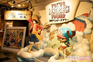 人気アニメ『ONE PIECE』の常設テーマパーク「東京ワンピースタワー」。コラボレストランも 撮影/北村史成