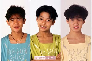 左から稲垣吾郎、香取慎吾、草なぎ剛