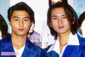 デビュー翌年、'98年のKinKi Kids（写真左から堂本剛、堂本光一）