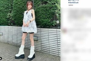 元『モーニング娘。』田中れいな（本人のインスタグラムより）