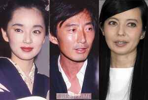 (写真左から)葉月里緒奈、石田純一、ベッキー