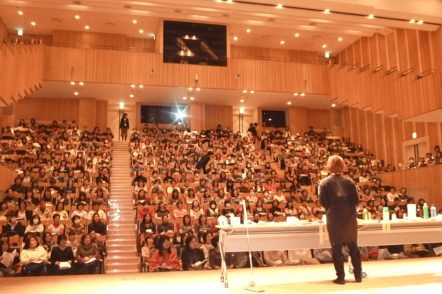 中国での講演の様子