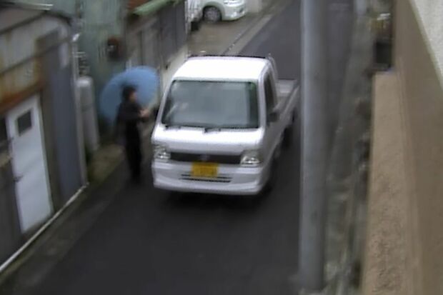 犯人に話しかけられているところ