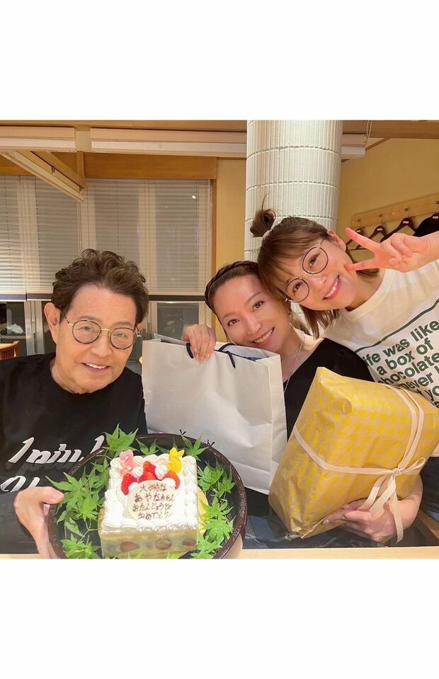 大好きなふたりに囲まれて