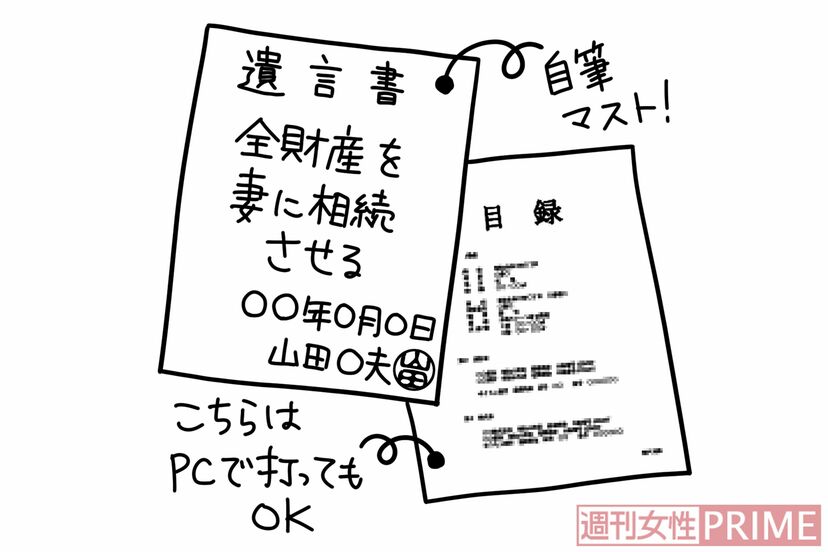画像 写真 法改正前に知っておくべき 誰でも書ける遺言書 弁護士が教える注意点 ニュース概要 週刊女性prime
