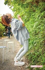 『趣味の園芸』氷川きよし グリーンサムへの12か月（Eテレ）での収録風景　 撮影／廣瀬靖士