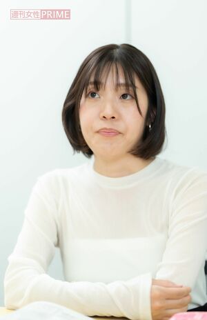 島本理生さん 撮影/佐藤靖彦