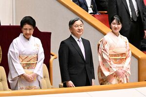 1月18日、6年ぶりに相撲を観戦された愛子さま