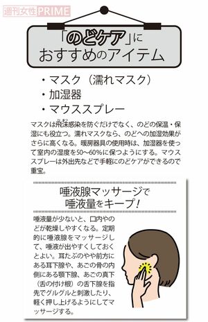 「のどケア」におすすめのアイテム