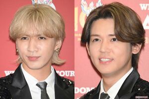 『WEST.』を脱退した藤井流星（左）と小瀧望