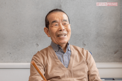 落語長屋の住人が宇宙でワイワイやる落語版スターウォーズのアニメ化が夢（撮影／佐藤靖彦）