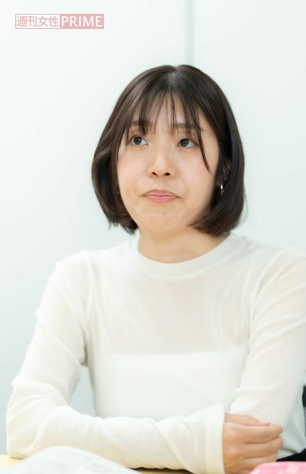 島本理生さん　撮影／佐藤靖彦