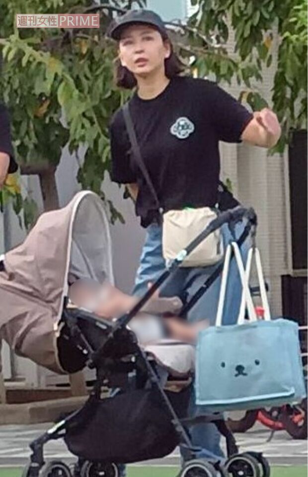 2024年10月中旬、子どもたちを連れてイベントに参加した加藤夏希