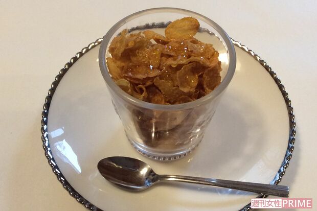 はちみつ×コーンフレーク