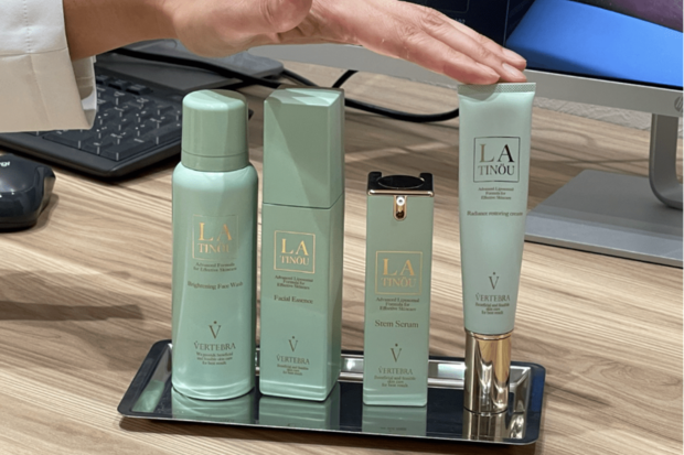 希少なヒト臍帯血×ヒト臍帯由来幹細胞培養液をW配合したLATINOU（ラティーヌ）