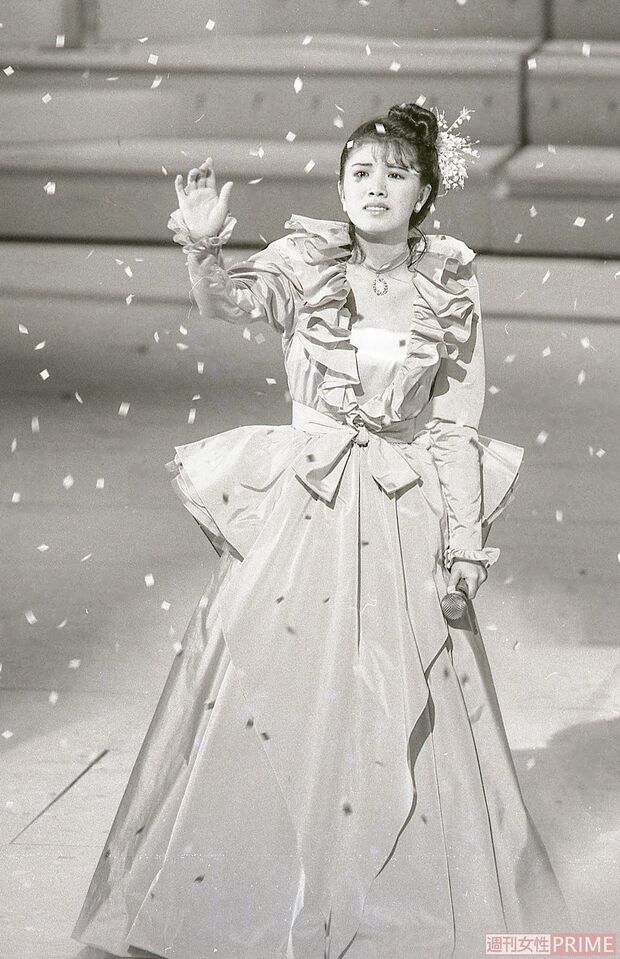 '81年『哀しみ本線日本海』で、NHK紅白歌合戦の紅組トリを飾った