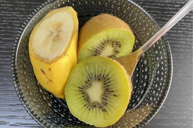 腸活5：腸にやさしいバナナ＆キウイ※写真はイメージです