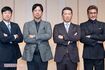 左から相川亮二、藤川球児、小久保裕紀、新庄剛志らセパ監督