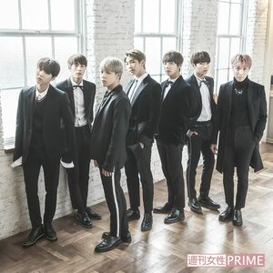 防弾少年団（写真左から：SUGA、JIN、JIMIN、RAP MONSTER、V、JUNG KOOK、J-HOPE）　撮影／廣瀬靖士