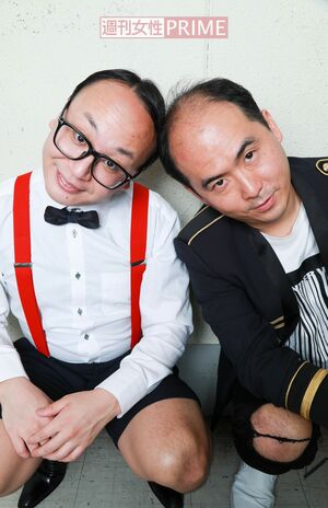 左からトレンディエンジェルのたかし、斎藤司　撮影／森田晃博