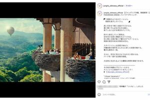 『ジャングリア沖縄』のイメージ画像(公式インスタグラムより)