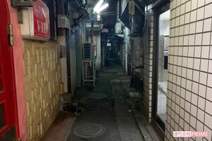 イチャイチャするにはうってつけの三角地帯　撮影／三九二汐莉