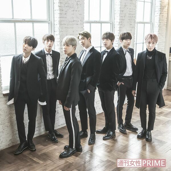 防弾少年団(写真左から:SUGA、JIN、JIMIN、RAP MONSTER、V、JUNG KOOK、J-HOPE) 撮影/廣瀬靖士